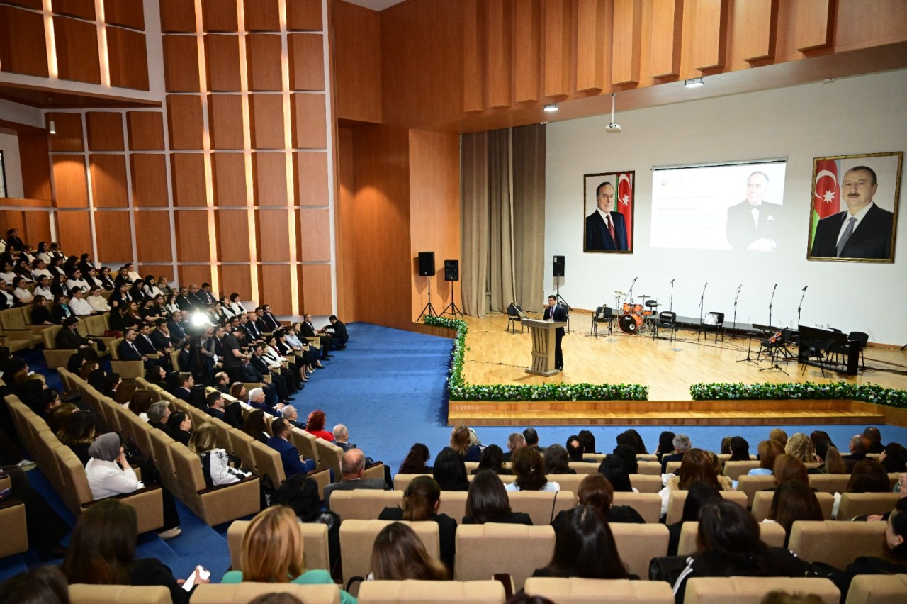 “Ümummilli Lider Heydər Əliyev və Azərbaycanın mədəniyyət dəyərləri” mövzusunda tədbir keçirildi - FOTOLAR